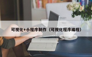 菏泽可视化+小程序制作（可视化程序编程）